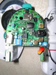 Capacitor location on the receiver